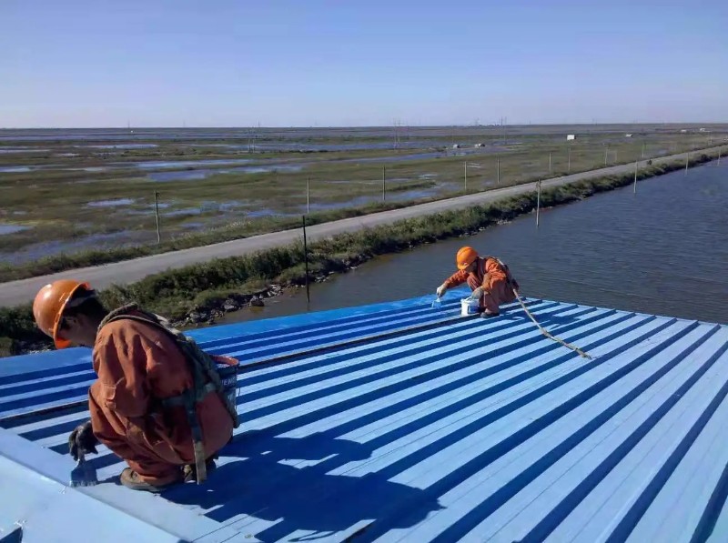 工业园区钢结构屋面漏水原因